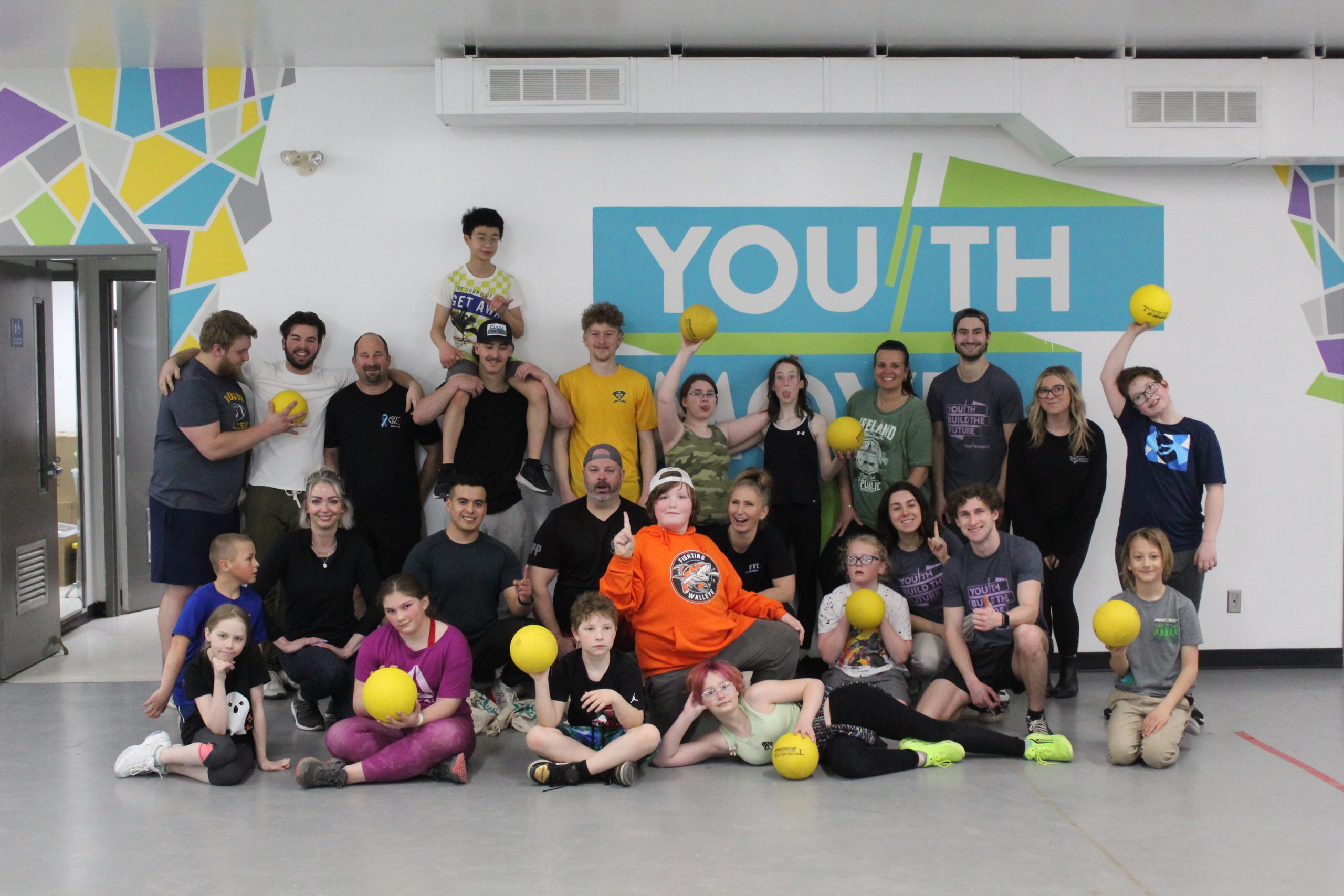 Youth Dodgeball with Emergency Services